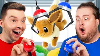 Most Pokemon Prizes From Crane Games Wins!