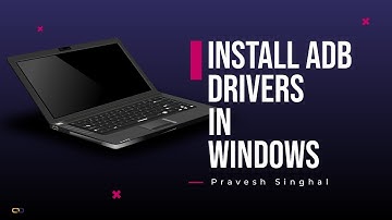 How to Install ADB Drivers on Windows | ADB  Platform Tools Install on Windows