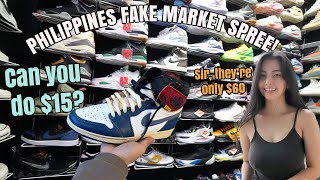 Fake Jordan Sneakers, Yeezys, Purses and More at Green Hills, Philippines VLOG