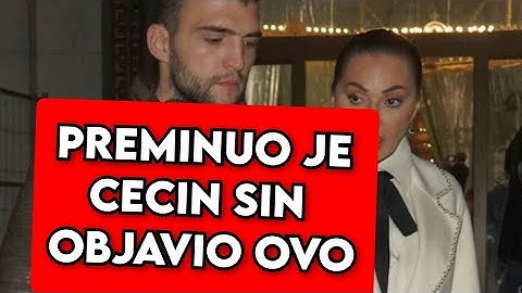 PREMINUO JE ON! CECIN SIN SKRHAN BOLOM - SAD JAVILI OVO