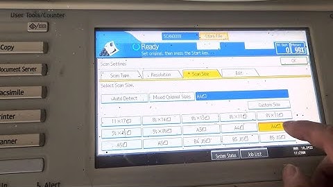 Scan gửi Văn bản tài liệu PDF trên máy  Ricoh How To Scan Documents- image