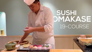 $150 Sushi Omakase At A Cosy & Homey Sushi-ya - Sushi Older Chef * Vlog | 4K screenshot 4