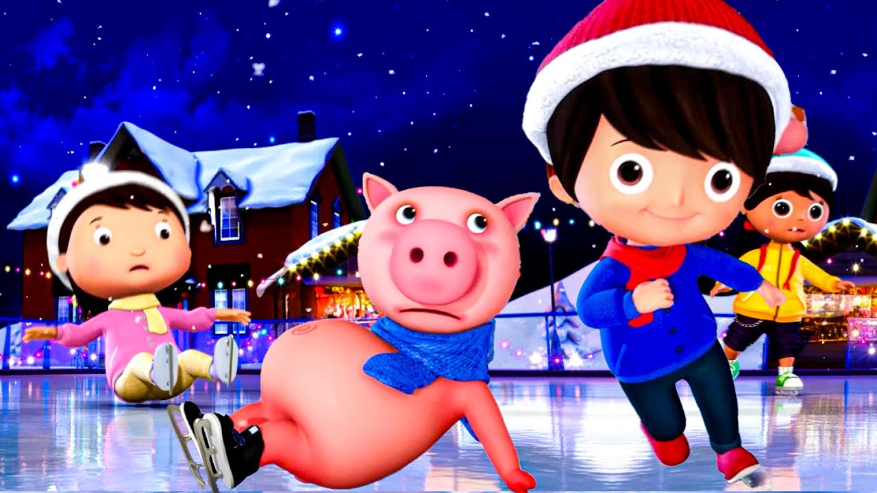 Ice Skating Song ⛸️ | Little Baby Bum