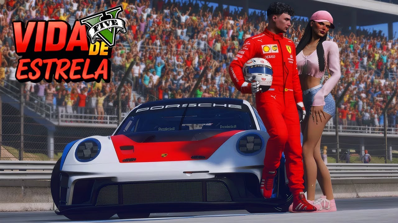 GTA V : VIDA DE ESTRELA - ELES FICARAM COM INVEJA DO MEU CARRO!!!! - EP.01