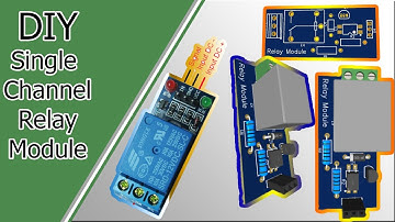 DIY single Channel Relay Module | Complete Tutorial | EasyEDA |