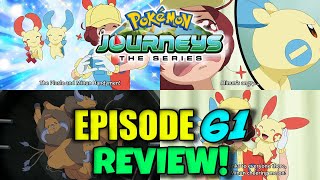 THE PLUSLE \& MINUN HANDYMEN + TAUROS RESCUE! Pokémon Journeys Episode 61 Review