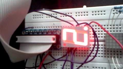 7segment display with raspberry pi