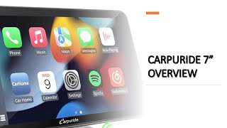 Carpuride 7 inch W707B SmartDisplay  CarPlay & Android Auto