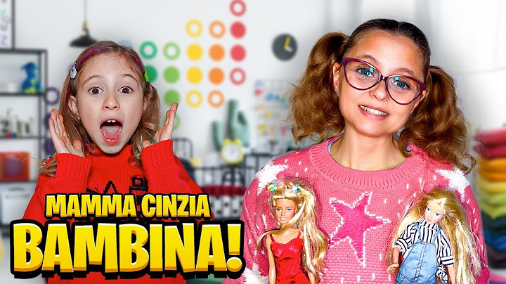 MAMMA CINZIA DIVENTA LA SORELLA BAMBINA PICCOLA DI GIORGIA PER 24 ORE!
