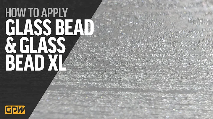 Applying Glass Bead Gel and Glass Bead Gel XL