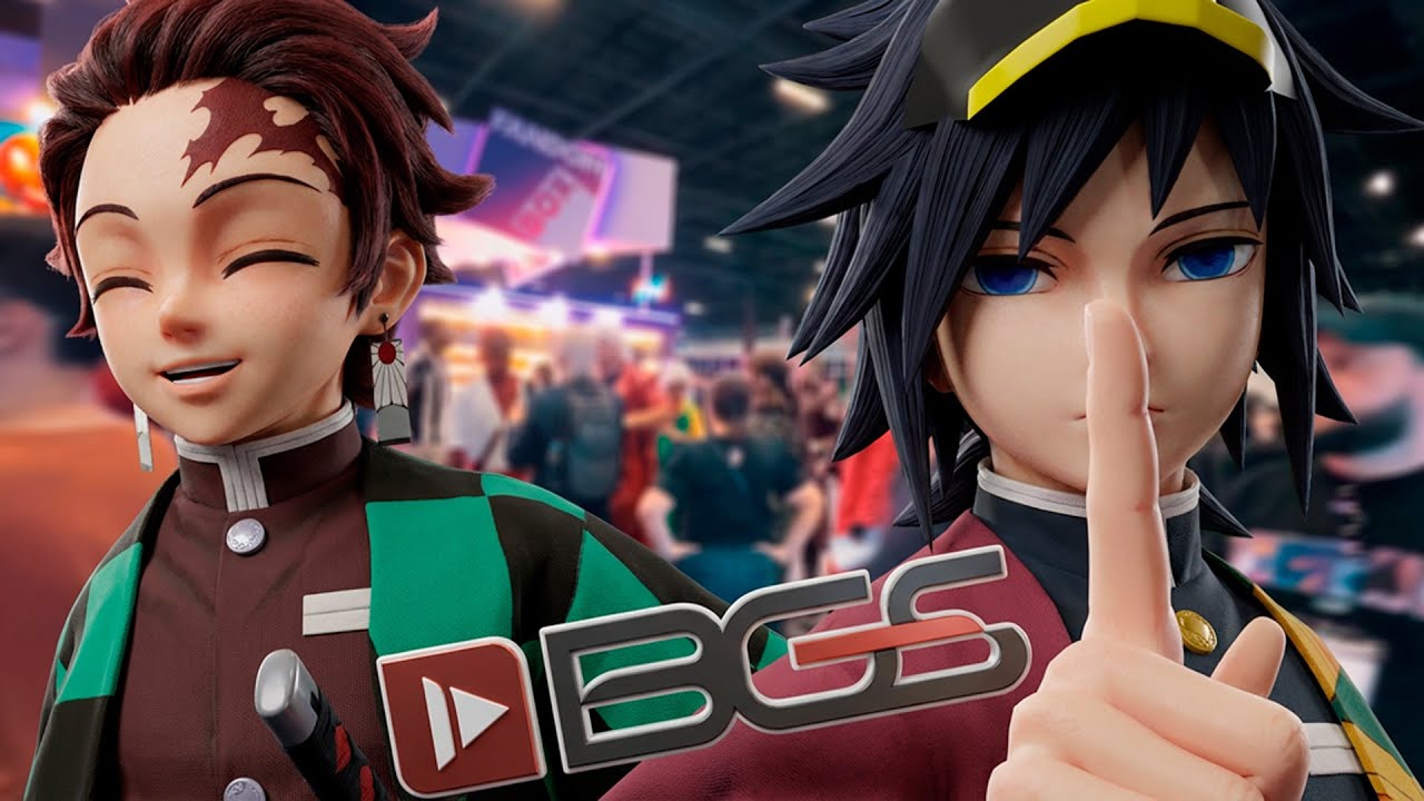 Tanjiro e Tomioka CAUSANDO o CAOS na BGS 2025 😂🔥