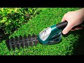 Садовый аккумуляторный триммер для стрижки травы и живой изгороди POSENPRO