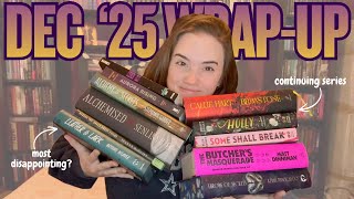 December 2025 Wrap-Up || This was definitely quantity over quality
