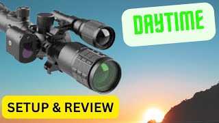 Oneleaf NV400 - Daytime Setup, Review & Shoot @African-Budget-Pellet-Gunner