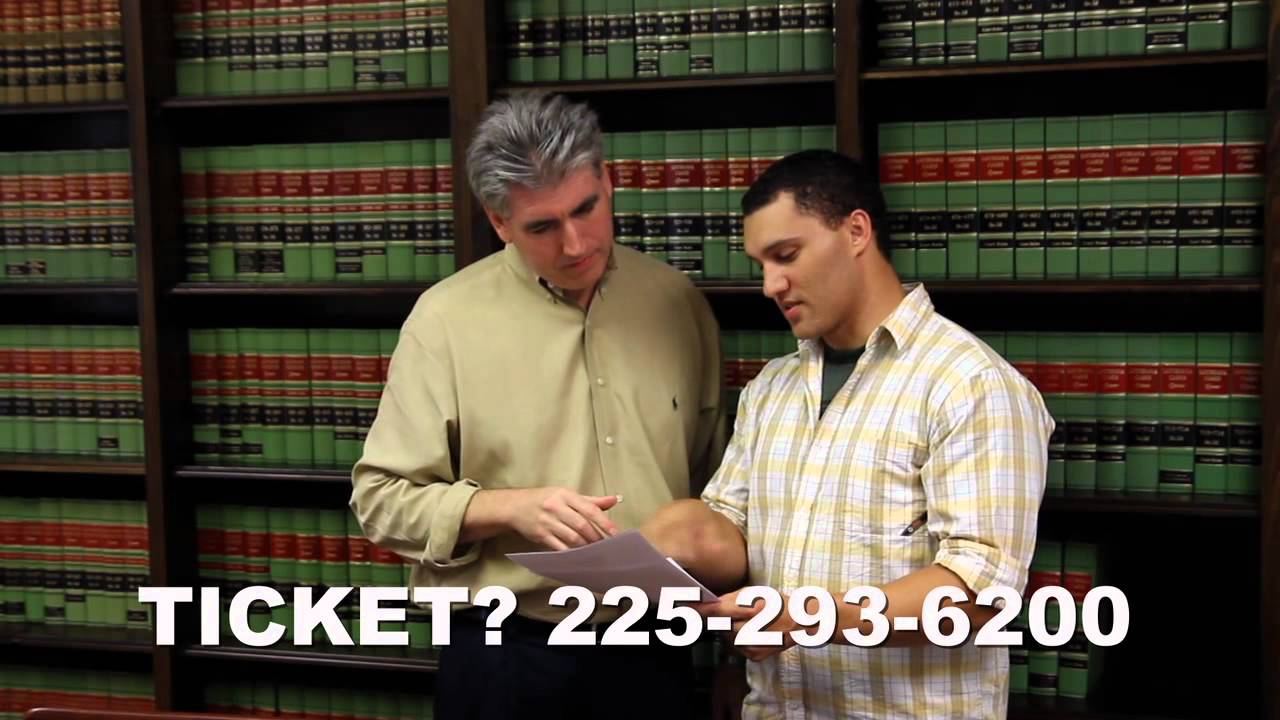 Fighting Louisiana Traffic Tickets with Greg Gouner, Attorney YouTube