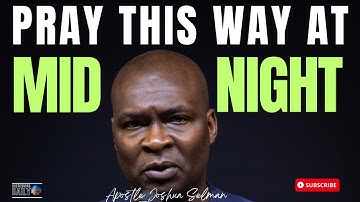 RECEIVE THIS POWERFUL DELIVERANCE INTO YOUR SPIRIT AS YOU SLEEP | APOSTLE JOSHUA SELMAN