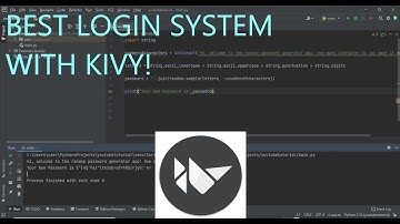 Making A Best Login System With Kivy