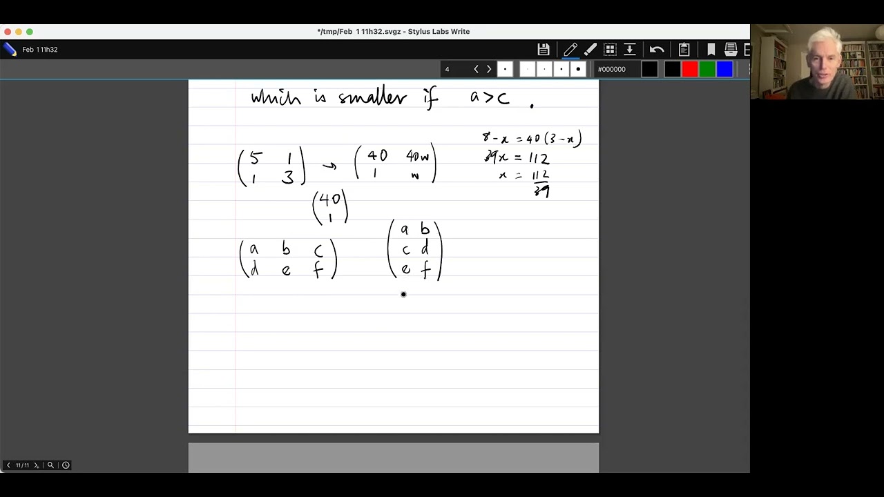 8. Solving problems with invariants -- the solution to the question I got stuck on.