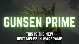 Warframe | The New BEST MELEE In WARFRAME | Gunsen Prime | Steel Path Build | 2023