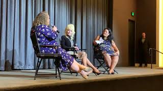 Dumplin Q&A With Danielle Macdonald And 桃莉巴頓 Dolly Parton At The Pacific Design Center 10222018.