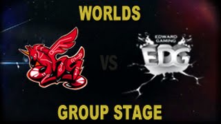 AHQ vs EDG - 2014 World Championship Groups A and B D4G4
