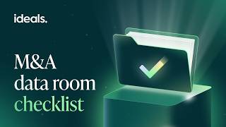 M&A Data Room Checklist: 7 Folders Every Buyer Expects
