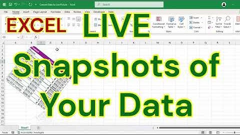 Copy Cells as Live Pictures in Excel (Linked & Static Methods)