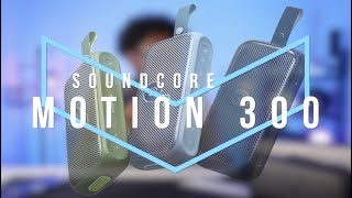 Experience High-Res Audio Anywhere with Soundcore Motion 300!