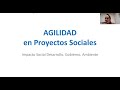 Agilidad en Proyectos Sociales - Gerencia de Proyectos