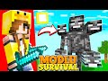 BİLİNMEYEN KRAL BOSS - EJDERHA KAZMASI - Minecraft Modlu Survival #19 @AtariKafa