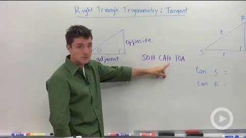 Trigonometric Ratios: Tangent