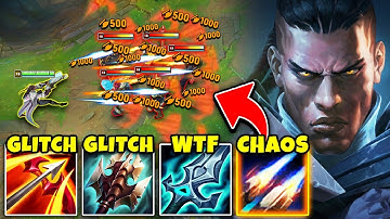 LUCIAN BUT MY AUTOS LOOK LIKE A GLITCH! (EACH BULLET REPLICATES 6 TIMES)