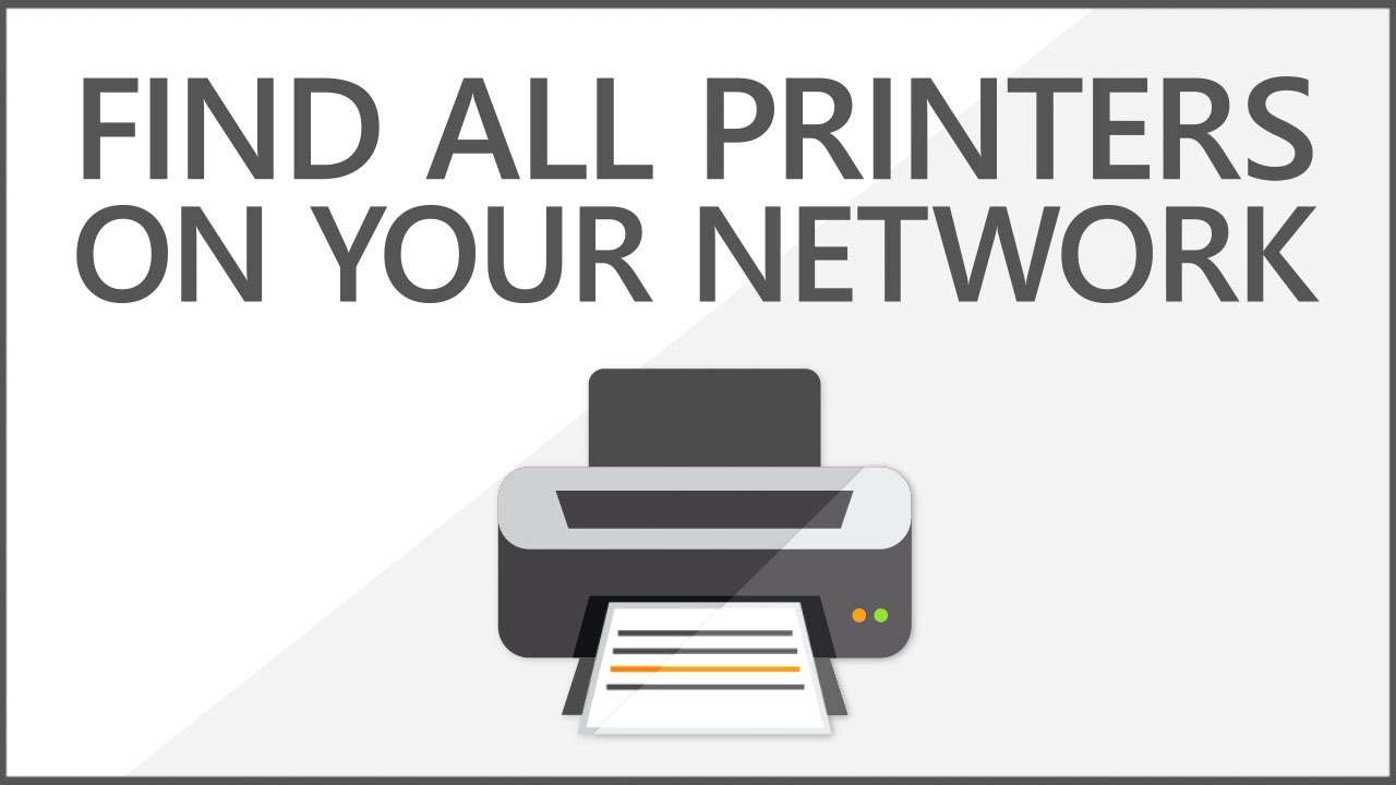 How Find all Printers Network | Network Discovery - YouTube