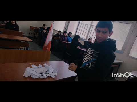 نشاط صف الث امن إ في مناسبة عيد الاستقلال