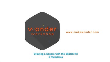 Drawing a Square with Sketch Kit - 2 Variations