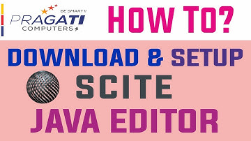How to download & setup Scite Java Editor