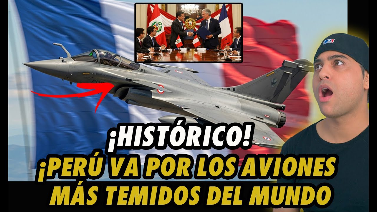 FRANCIA Y PERÚ CIERRAN trato MILITAR SECRETO los RAFALE ya llegan