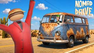 OB & I Found a NEW Long Drive Road Trip Game (Nomad Drive)