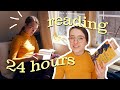 24 hours of reading! 📚 // readathon reading vlog