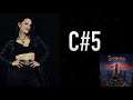 Emmanuelle Zoldan (Sirenia) Vocal Range COMPLETE