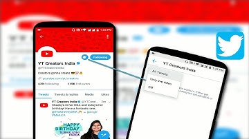 How to Enable or Disable Notification of Tweets in Twitter Android