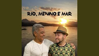 Vídeo de Rio, Menino E Mar