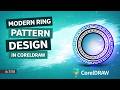🔥Futuristic Circular Pattern Design | Modern Geometric Ring Art
