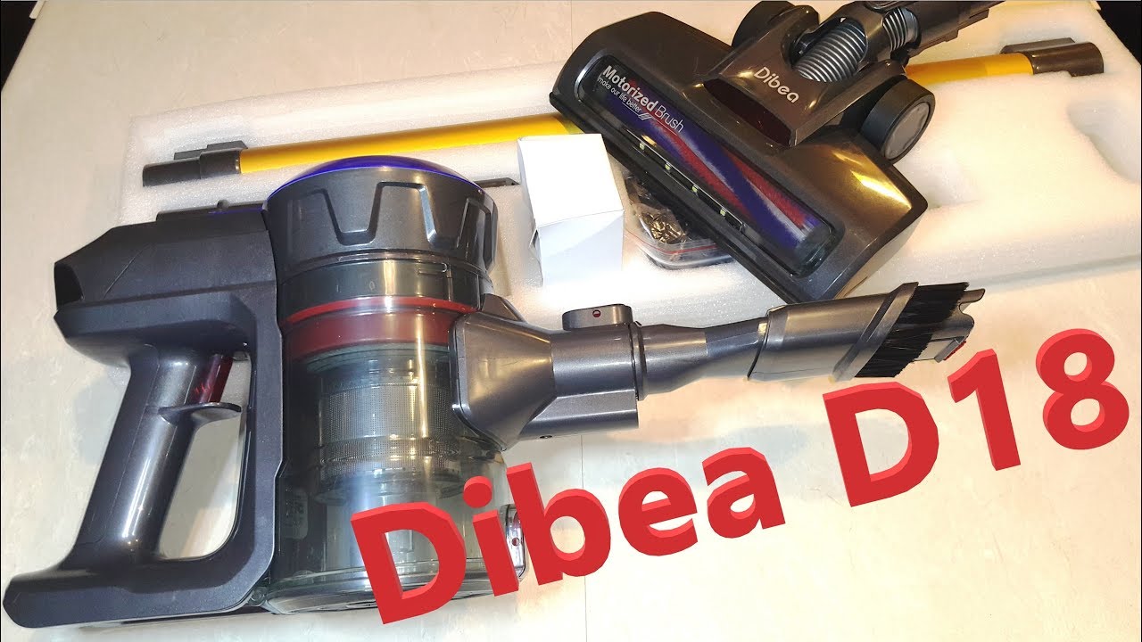 Dibea D18 Cordless Vacuum Cleaner από GEARBEST. UNBOXINGREVIEWmini
