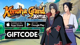 Konoha Grand Battle Gameplay & All Giftcodes | Turn Based Naruto (Android/iOS)