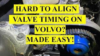 Volvo 2.5 Turbo Variable Valve Timing (VVT) Alignment