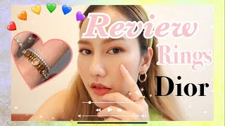 Review DIO(R)EVOLUTION RING💍 แหวนดิออร์ มันต๊าซซมากแม่ 💕 #แหวนdior #แหวนดิออร์