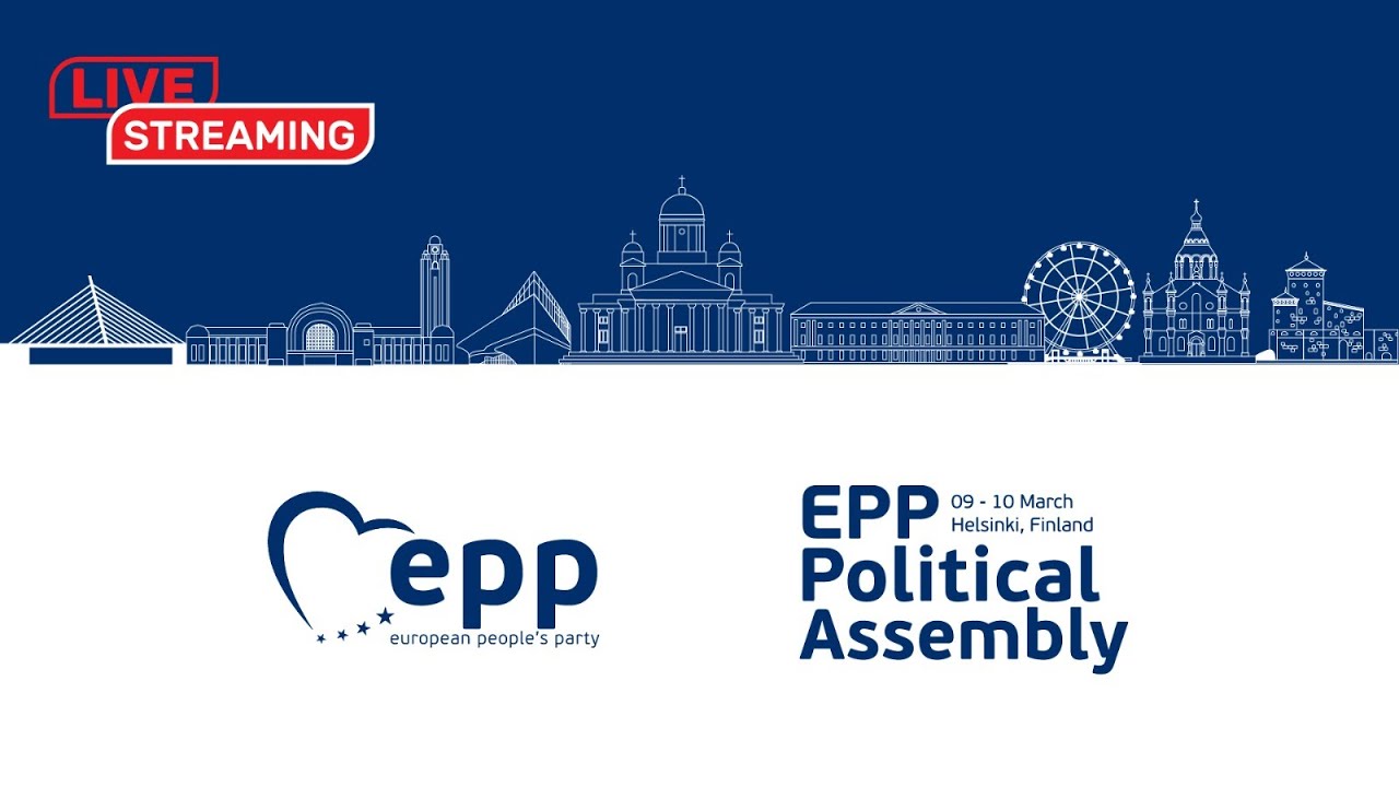 Live | EPP Political Assembly Helsinki 2023 - Day 2