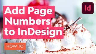 How to Add Page Numbers in InDesign