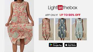 LightInTheBox yeahmobi US EN 260515 V4 16 9 女度假裙 AI上身